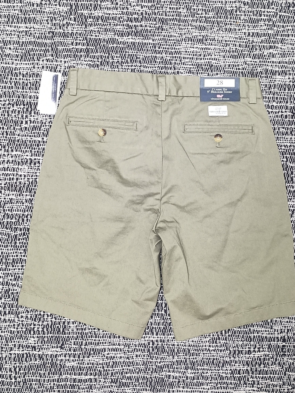 Vineyard Vines Stretch Breaker Shorts Spanish Moss 28 NWTs